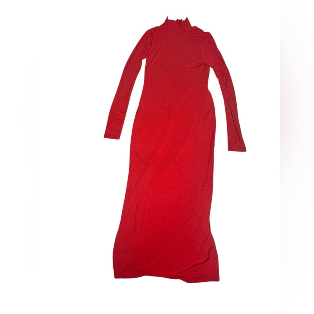 NEW Free People Free-EST Good Feels Mockneck Midi Dress xs - Picture 5 of 10